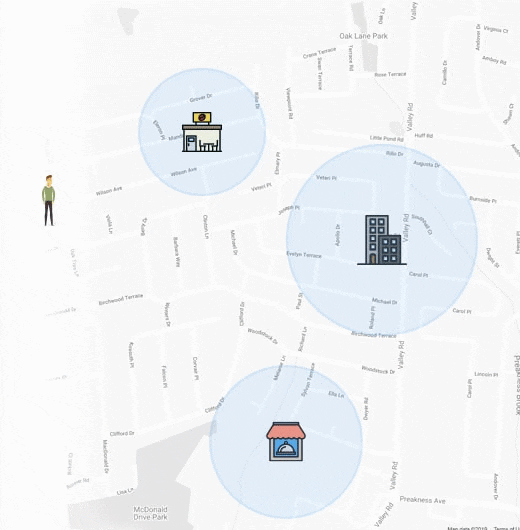 Geofence Based Marketing