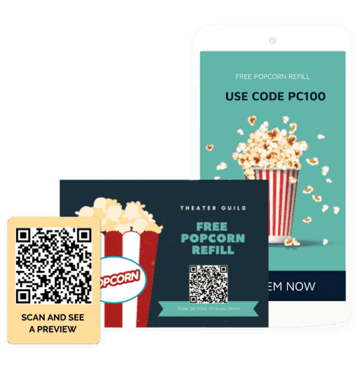Coupon QR Code Coupon QR Code