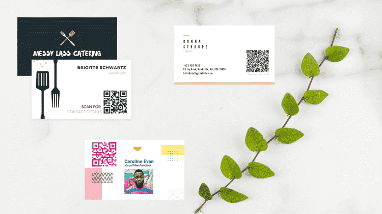 QR Code generator business card QR Code generator business card