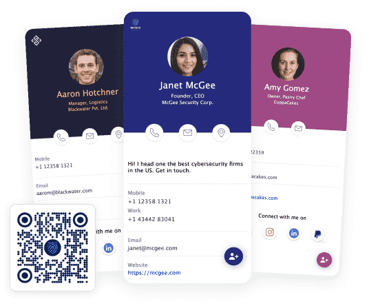 QR Codes on business cards