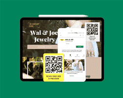 QR Codes on websites