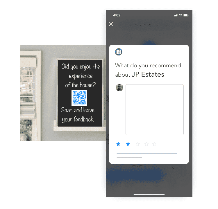 Add QR Codes on OOH ads to learn about properties
