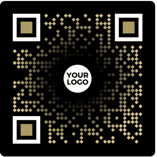 Generate QR Codes with dark background