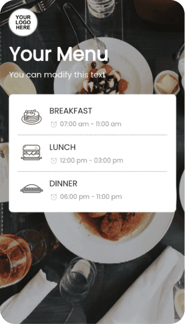 Restaurant Menu