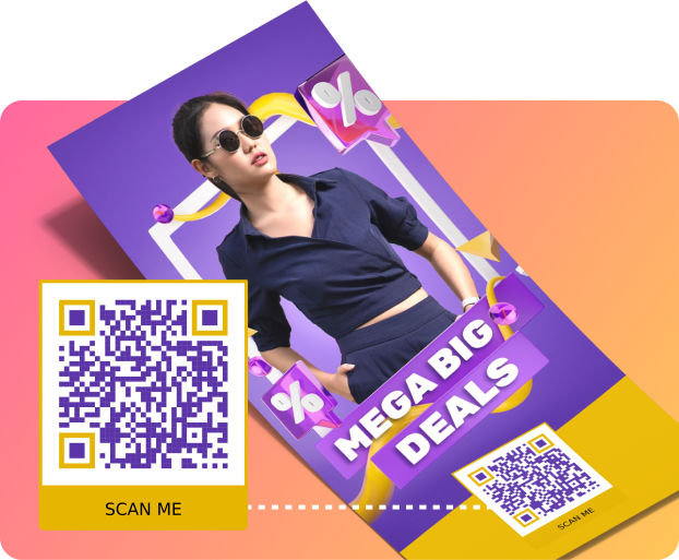 Create landing page qr code